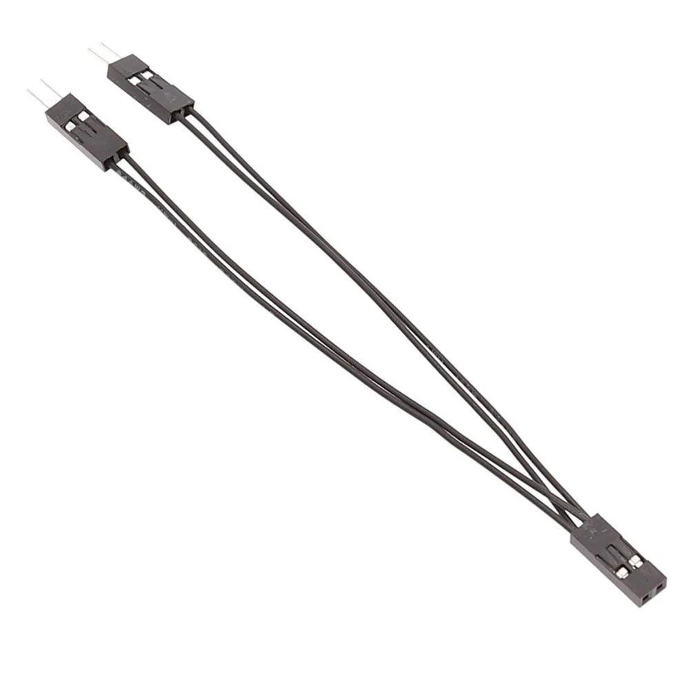 Copper 1 to 2 Double Adapter Cable for PC Motherboard Power