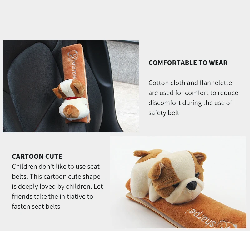 Accessoires De Ceinture De Sécurité Pour Bébé, Coussin Doux, Housse De Sangle D'épaule, Tabouret De Taille Pour Bébé, Bavoir Bave