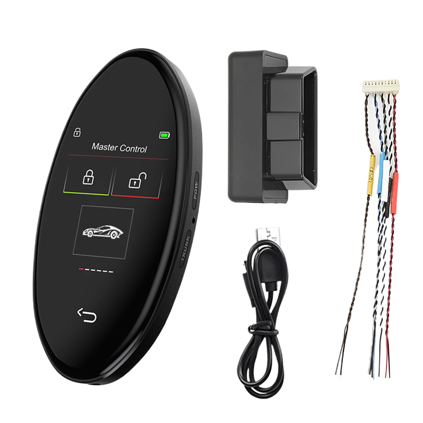Modified Universal Remote Display Smart LCD Key Comfortable Entry Auto Lock Keyless Go For Audi/BMW/Ford/Mazda/Toyota/KIA