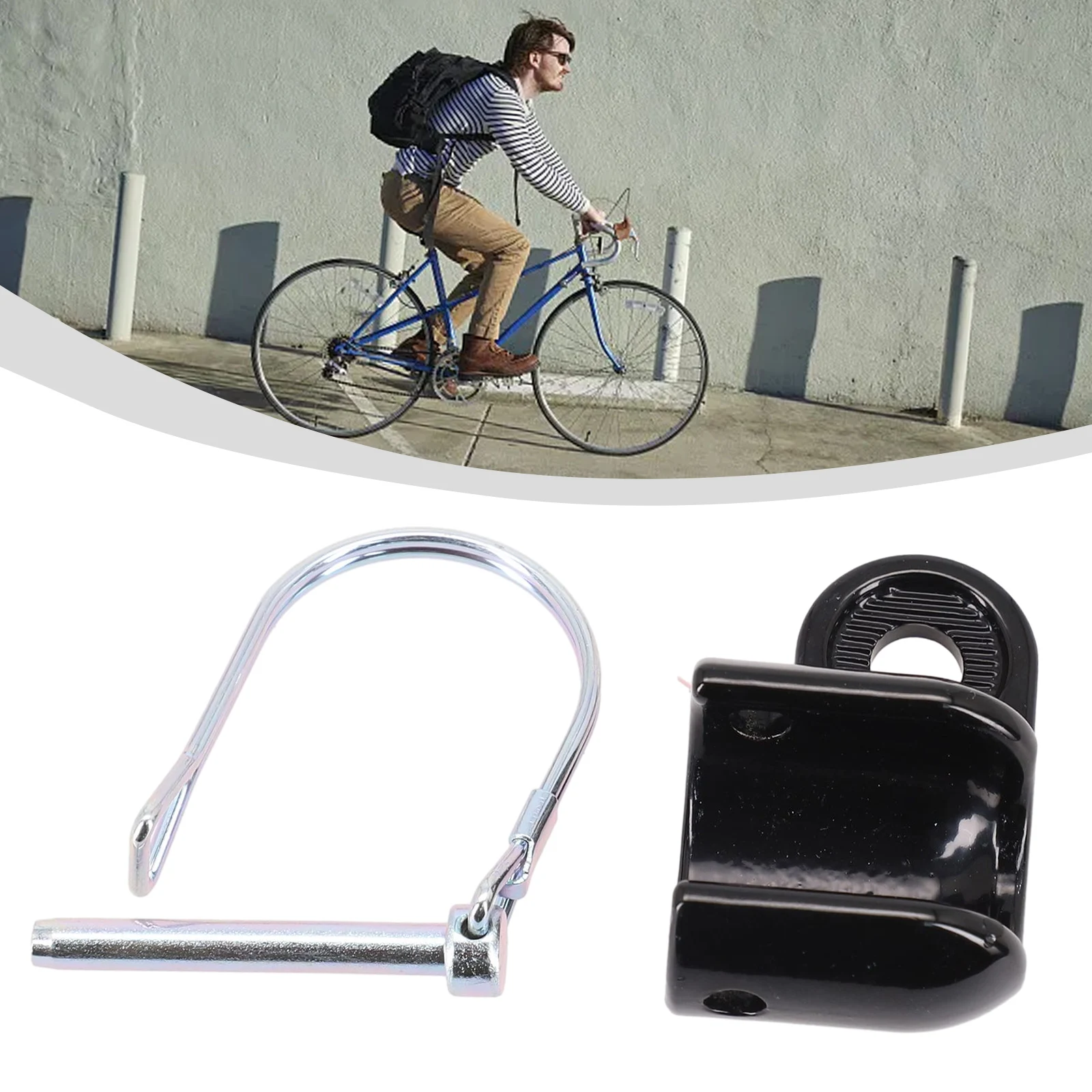 

Secure Connection Bike Trailer Hitch Adapter for Baby Pet Bicycle Trailer Thule Chariot and Coaster Compatible
