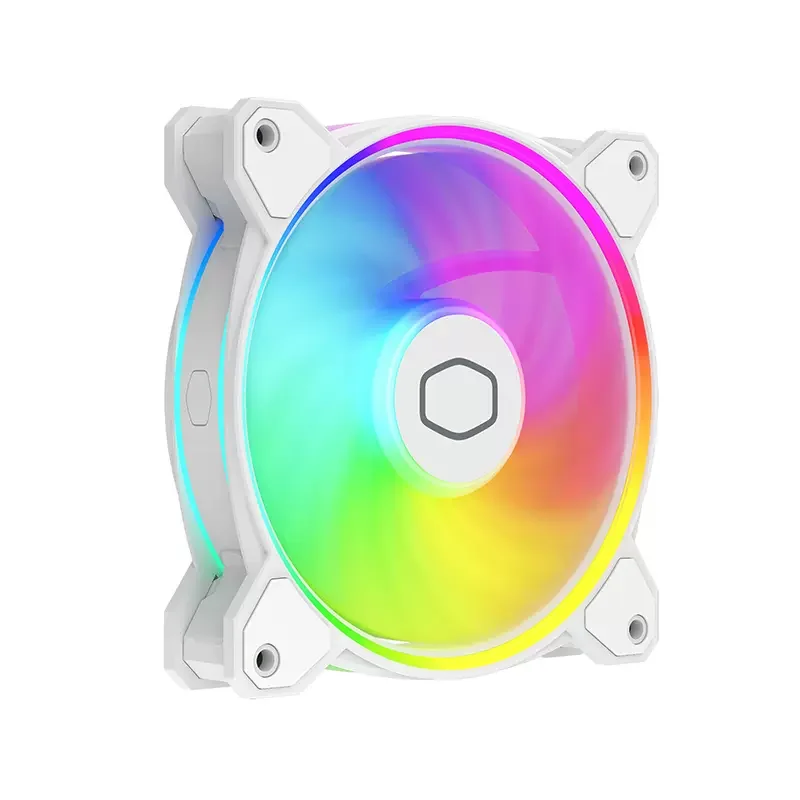 Cooler Master Mf120 Halo Ii Bianco/Nero Argb Chassis Fan Desktop 12Cm Computer Silent Fan