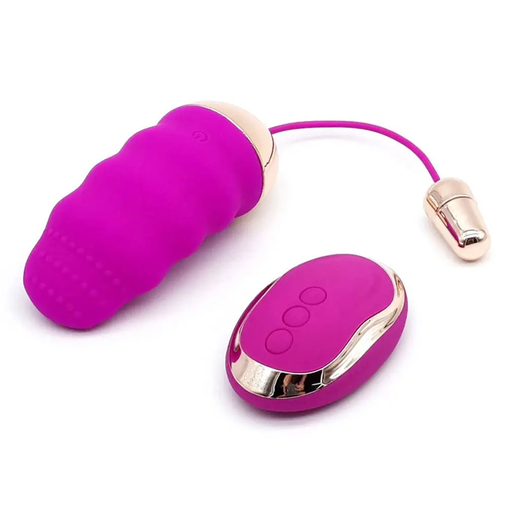 

Remote Control Bullet Vibrator, Vibrating Love Egg Silicone Tongue Bullets Clitoral Nipple Stimulator, 10 Vibration Small Adult