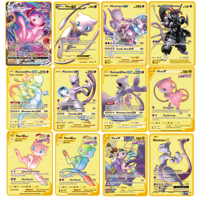 27 стилей Pokemon Mew-два металлических игрушки из нержавеющей стали хобби
