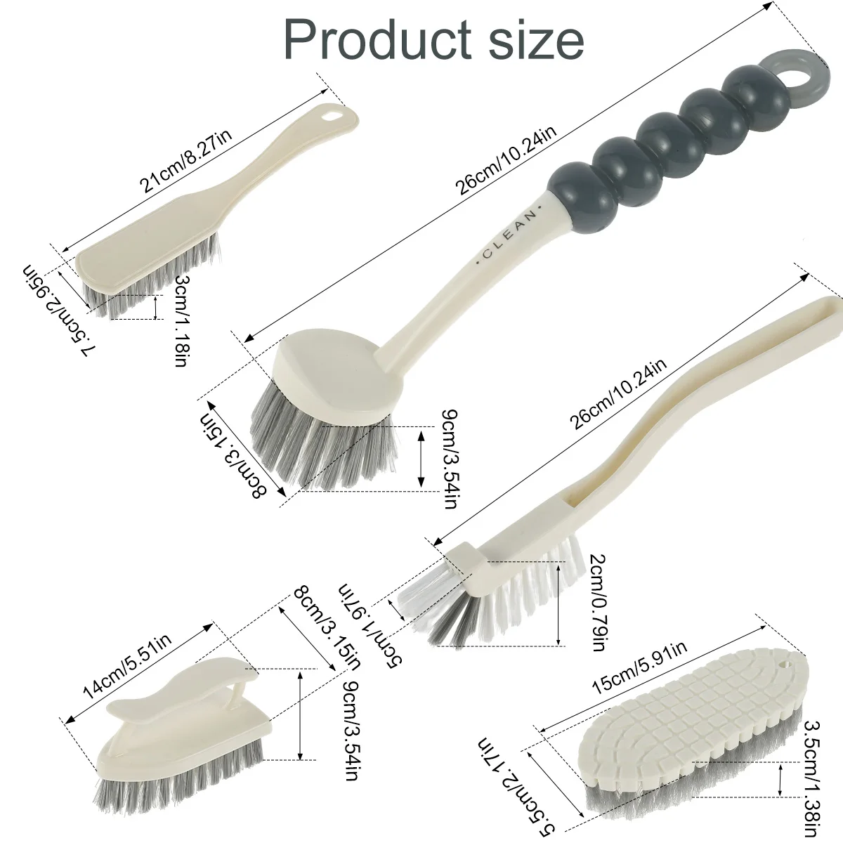 Kitchen Brushes at