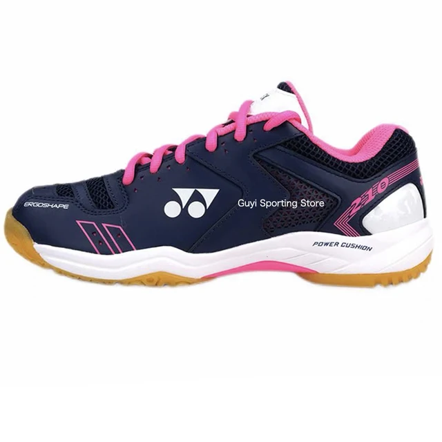 mooi Bij zonsopgang Keuze 2022 Original YONEX 201 Badminton Shoes For Women Men With Power Cushion  Ergoshape Sports Sneakers