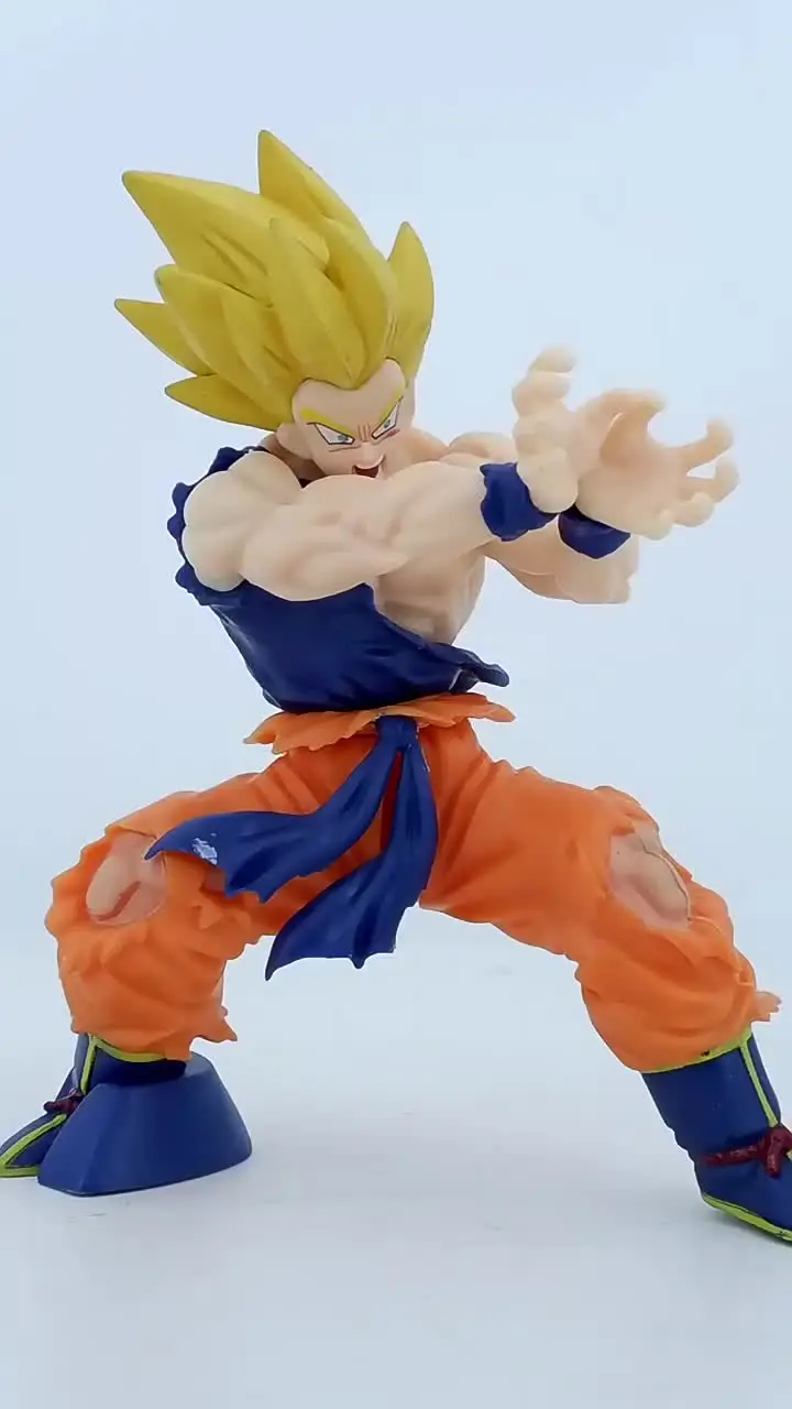 Tableau déco Dragon Ball Son Goku Kamehameha - Tableau Deco