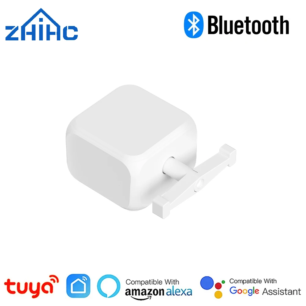 Tipo-C Ricaricabile Tuya Bluetooth 5.2 Smart Switch Fingerbot Plus 5V Robot Pulsante Pusher Braccio Interruttore Supporto Alexa Google Casa