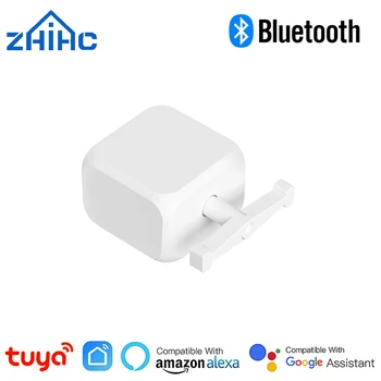 Tipo-C Ricaricabile Tuya Bluetooth 5.2 Smart Switch Fingerbot Plus 5V Robot Pulsante Pusher Braccio Interruttore Supporto Alexa Google Casa