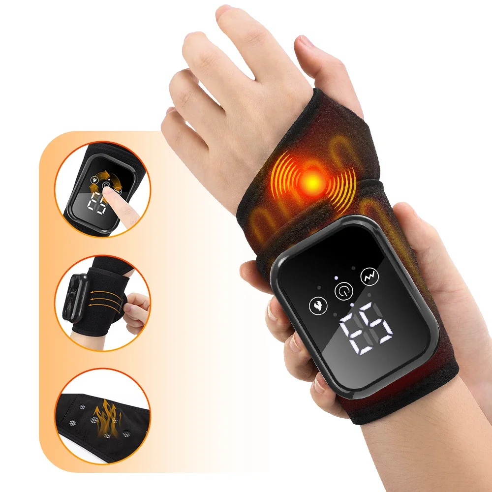 3-Level Heated Electric Wrist Massage 5