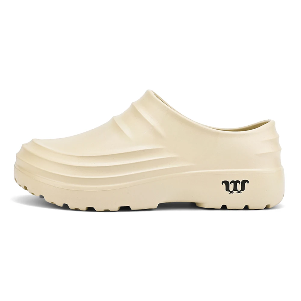 Chef Shoes Wide Work Shoes Slip Resistant Thickened Work Loafers Lightweight Unisex Garden Shoes Oil Proof for Kitchen Work