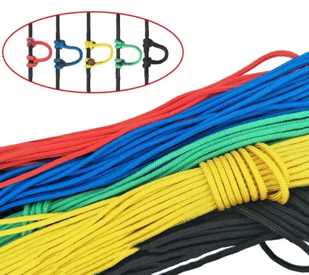 3/10 m Verbindung Bogen D Schleife Release String Nocking D Ring Schnalle Seil U Seil Release Hilfe Bogenschießen zubehör – Detail 4