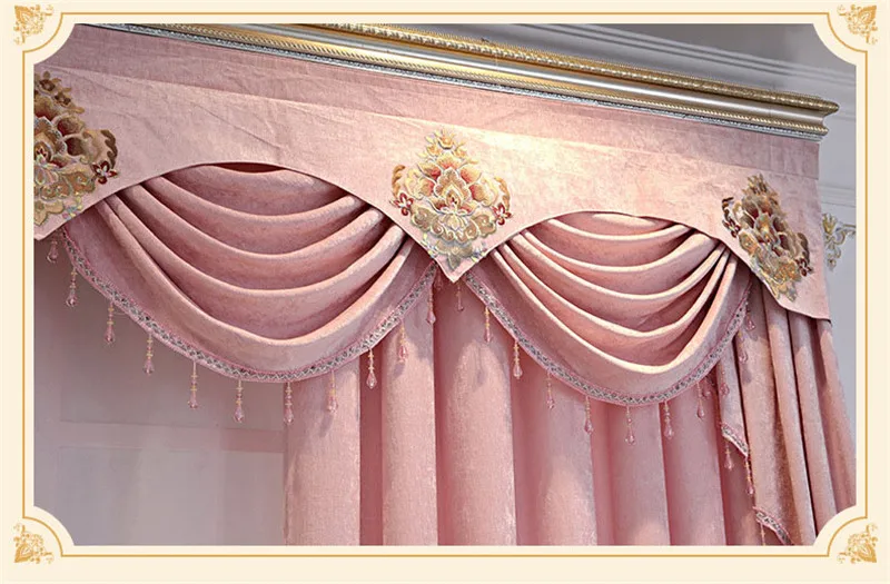 cortinas para sala estar alta qualidade oco bordado quarto personalizado