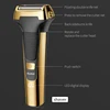 Kemei Multifunctional Men Electric Foil Shaver Gold Reciprocating Razor Nose Ear Trimmer 3 In 1 USB Hair Cutting Machine Clipper 5