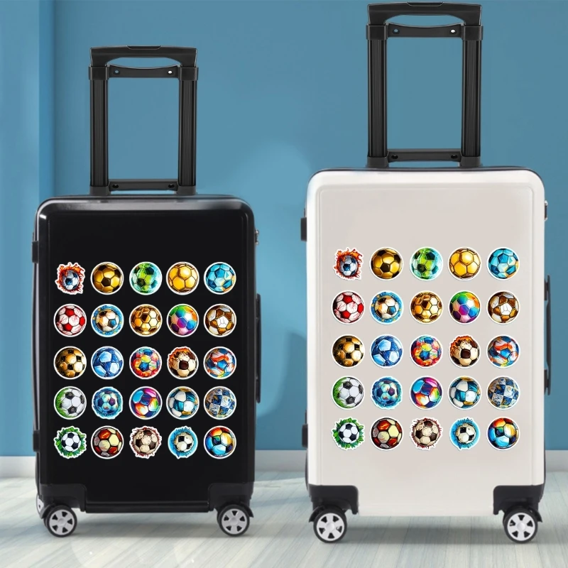 

200Pcs Sports Stickers for Water Bottle Luggage Notebook Pen Case, Sport Football Stickers for Gift Bag Fillers