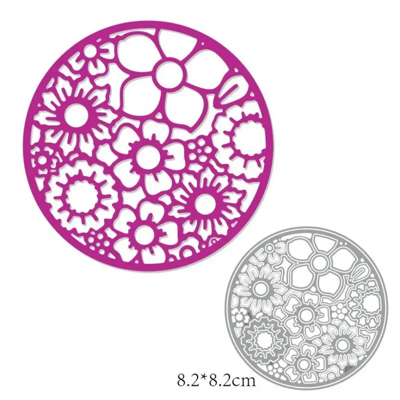 

Вырубные штампы для 2023 открыток, изготовление растений, цветов, штамповка, искусственная карта, вырубка, металлические штампы Sizzix Многослойные