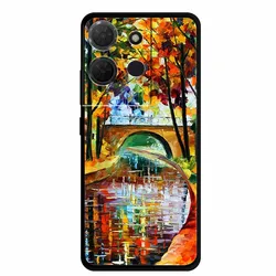Luxury Shockproof Silicone Phone Case - Soft TPU Protective Cover for TCL K33 K32 (W02.CH.1)