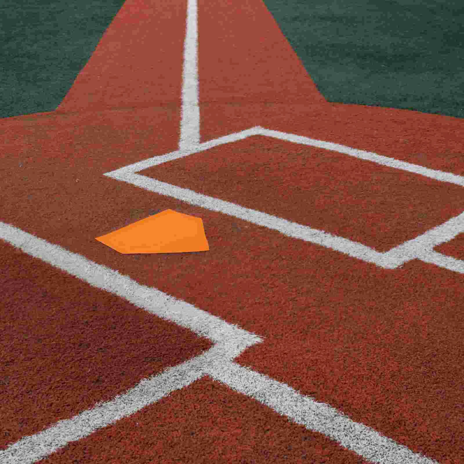 Baseball Disc Bases for Kickball Rubber Accessories Home Plate Mat Dish