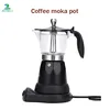 220V 300ml Aluminum Electric Mocha Pot Italian Coffee Maker Household Fast And Convenient Electric Coffee Pot 1