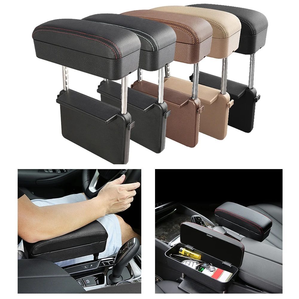 Universal Car Armrest Box Arm Rest Elbow Support Outdoor Adjustable Car  Center Console Personal Car Parts Decoration - Armrests - AliExpress