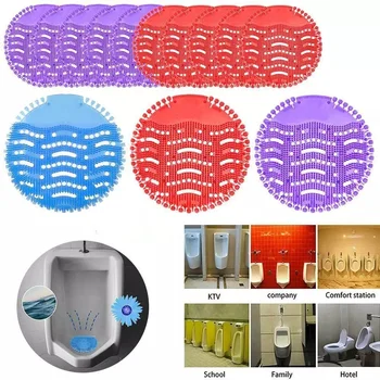 Deodorante per schermo per orinatoio Antispruzzo Neutralizzatori di odori Fragranze a lunga durata Deodorante per urina Tappetino filtrante per piscina