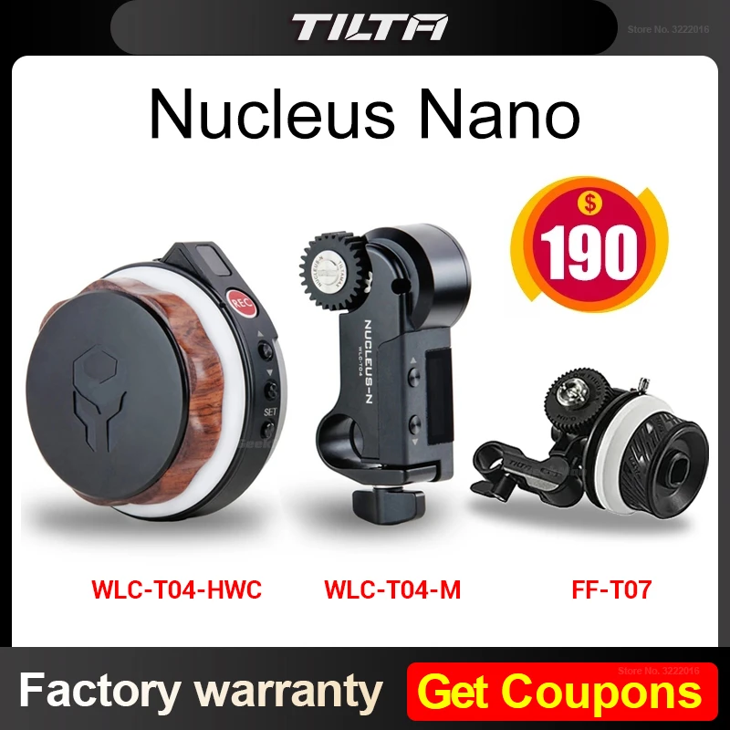 TILTA NUCLEUS-NⅡ フォローフォーカス Amazon.com : Tilta Nucleus Nano II Base Kit - Wireless Lens
