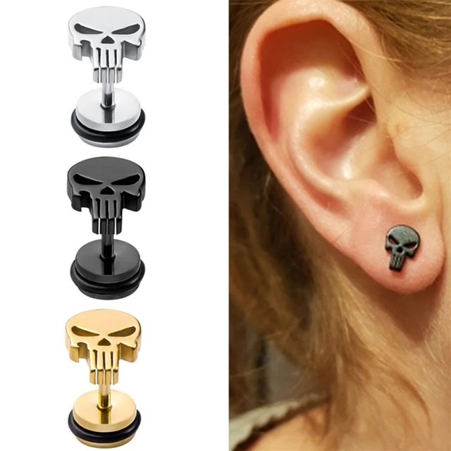 Stainless Steel Screw Nail Stud Earrings Women Mens Earrings Rings Hip Hop  Fashion Jewelry Allergy Free Will And Sandy From Cndream, $0.64 | DHgate.Com