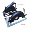 Electric Circular Saw Adapter，Angle Grinder to Cutting Machine 0-45° Cutting Depth Adjustable Woodworking Tools 2