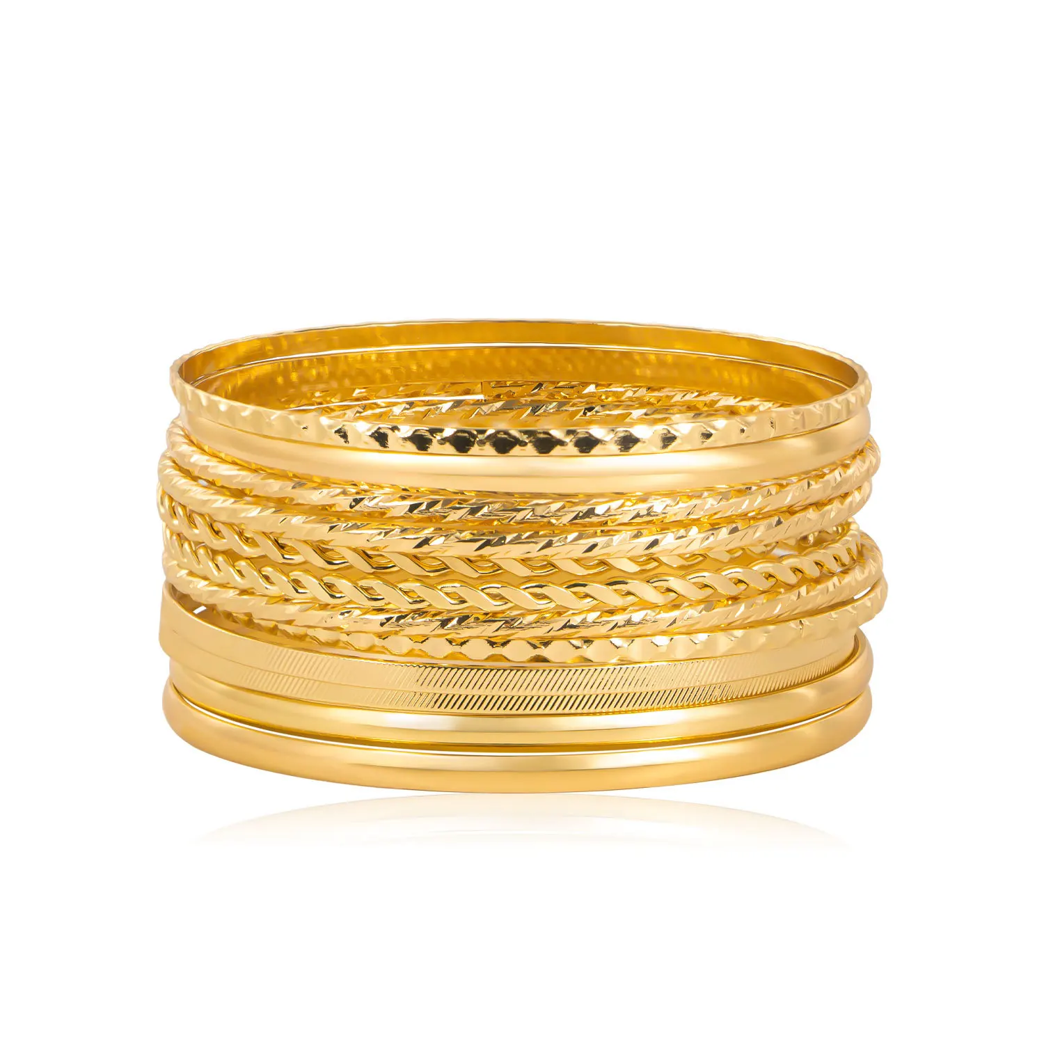 

Light luxury fashion bohemian style multi-layer stainless steel charm bracelet for women