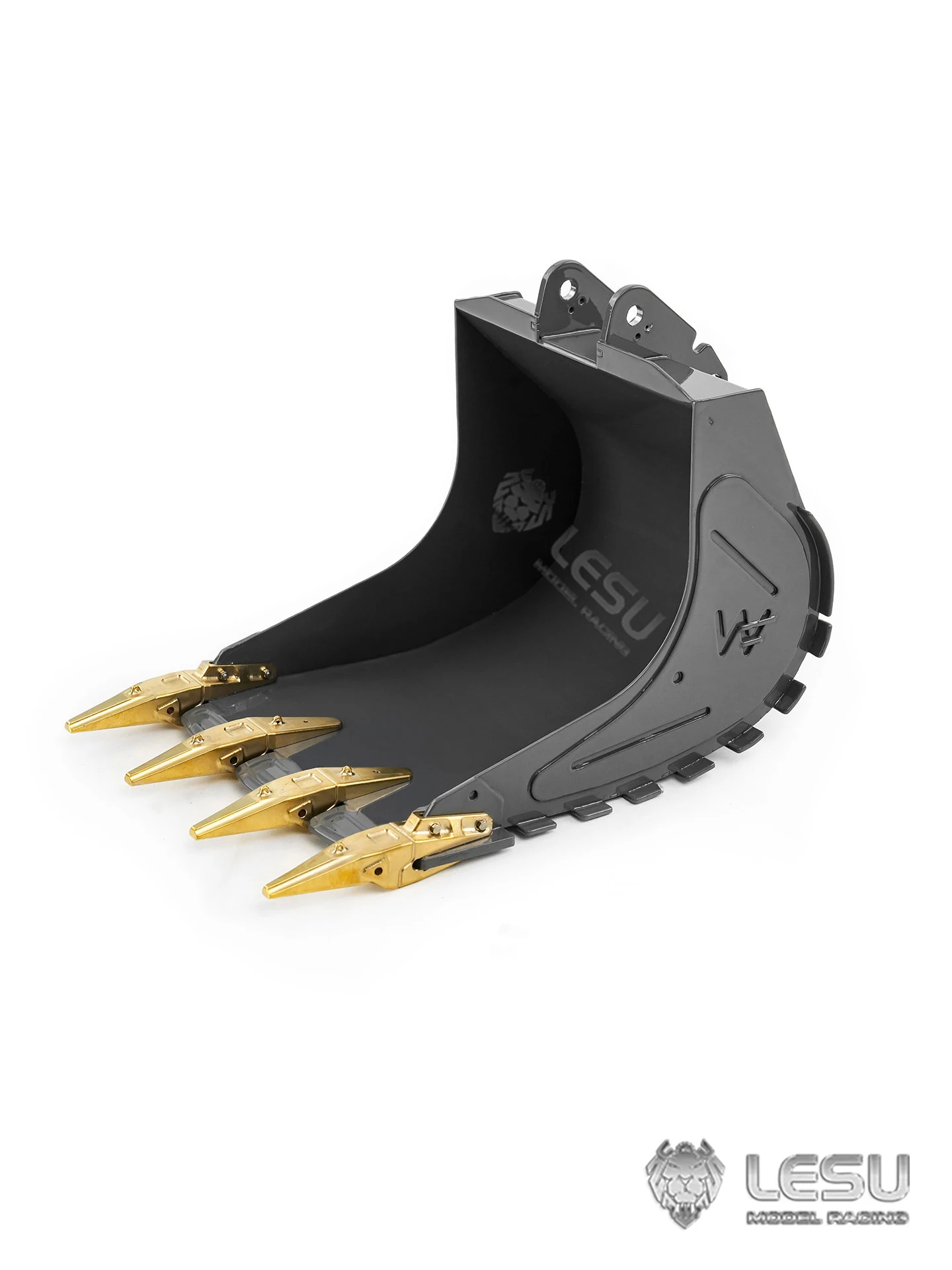 Metal Bucket for Tamiya 1/14 RC Excavator LESU DIY Parts 