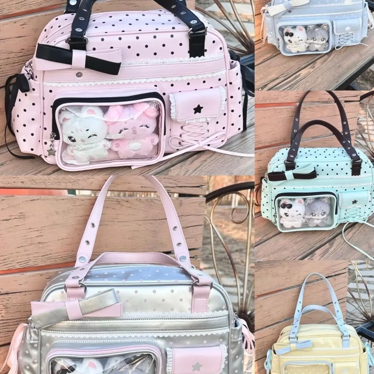 Kawaii Soft Pastel Ita Harajuku Tote Shoulder Bag - Special Edition