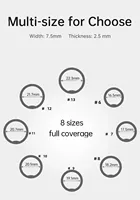 Qino K21 Smart Ring  Health Monitor with Smart Touch Information vibration alert 5ATM Waterproof Skin Temperature Measurement - Image 6