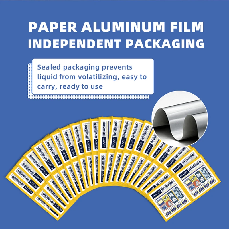 100pcs or10pcs-Count Disposable Glasses Cleaning Wipes, for Glasses, Screens, and Lenses 4