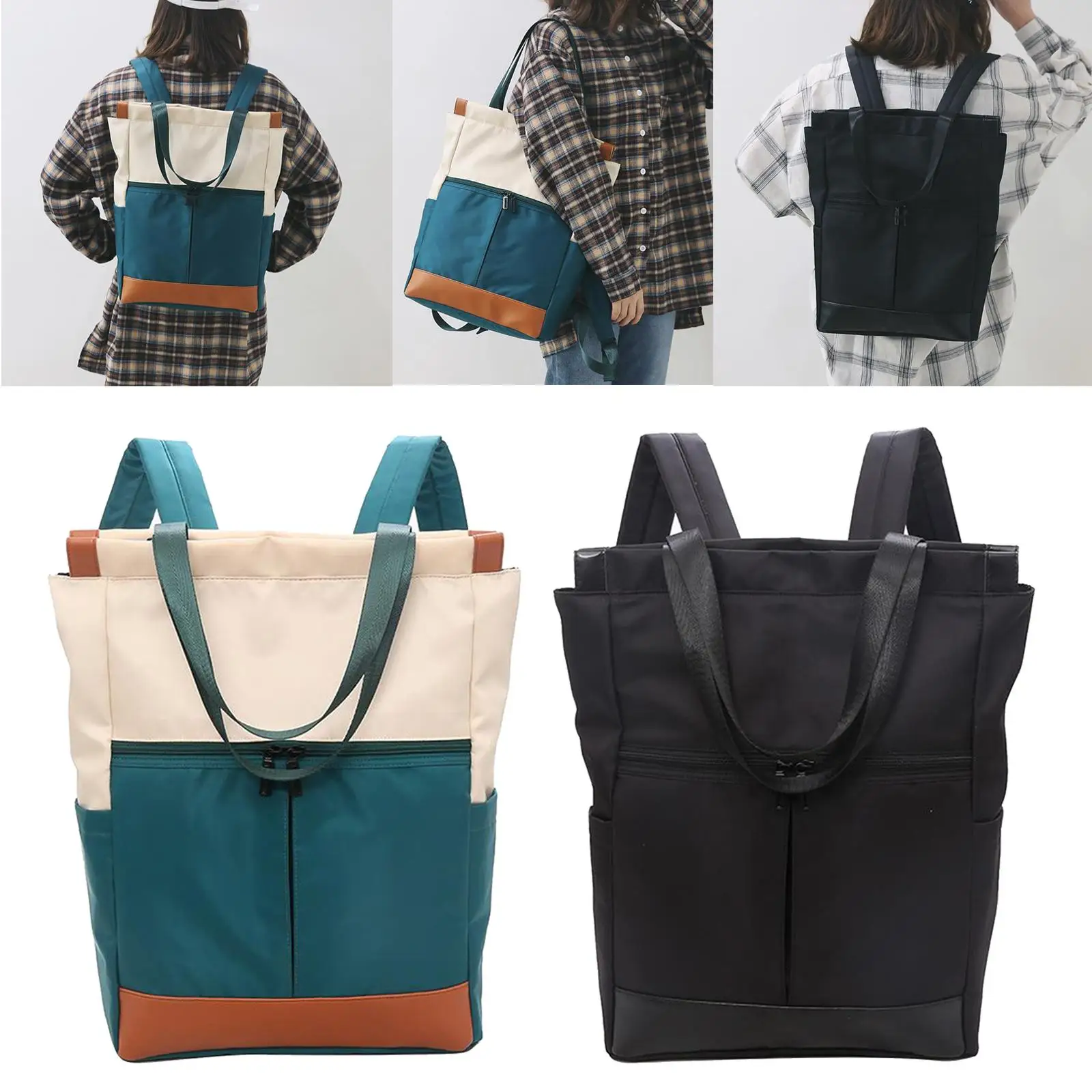 Women's Daypack Laptop Backpack Waterproof College Business Casual Work Bag