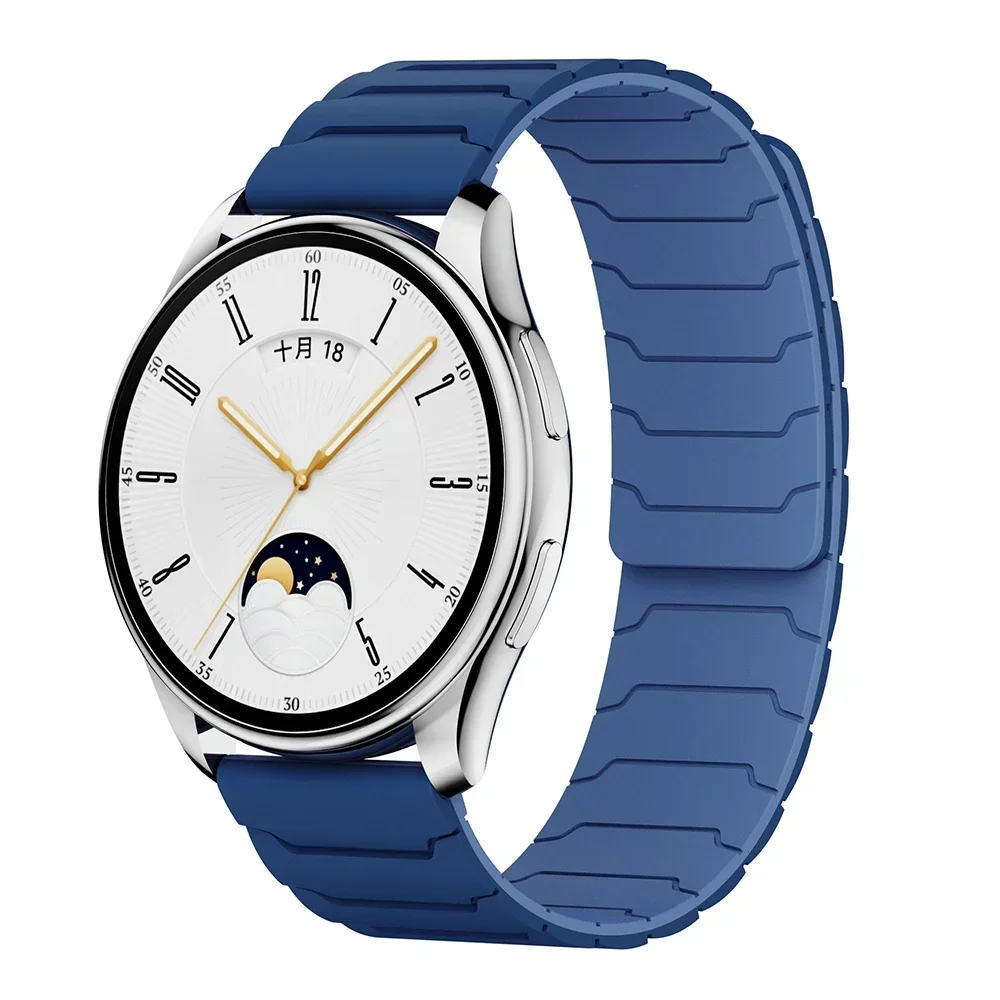 Magnetic Silicone Loop Strap - Universal 22mm/20mm Band