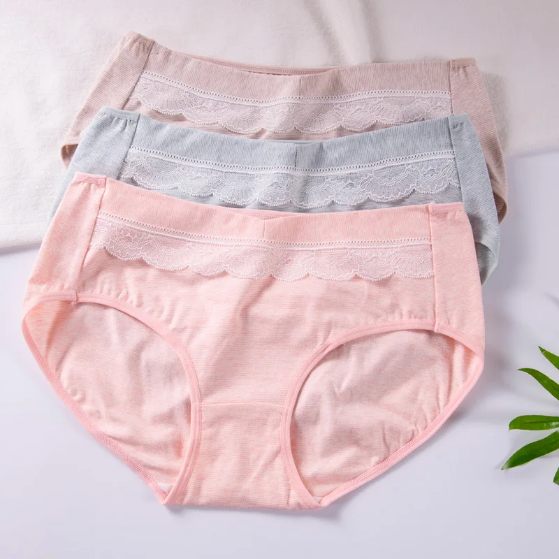 3 Colors Plus Size High Waist Adjustable Maternity Briefs Cotton Striped Shorts Panties for Pregnant Women Underwear Clothing qa81 high quality panties breathable women underwear high waist female briefs plus size 5xl 6xl panties 8 colors