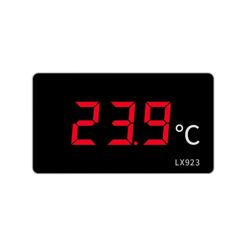 

Pool Thermometer with LED Display and Waterproof Probe Thermometer Fish Tank Outdoor Temperature Meter EU Plug