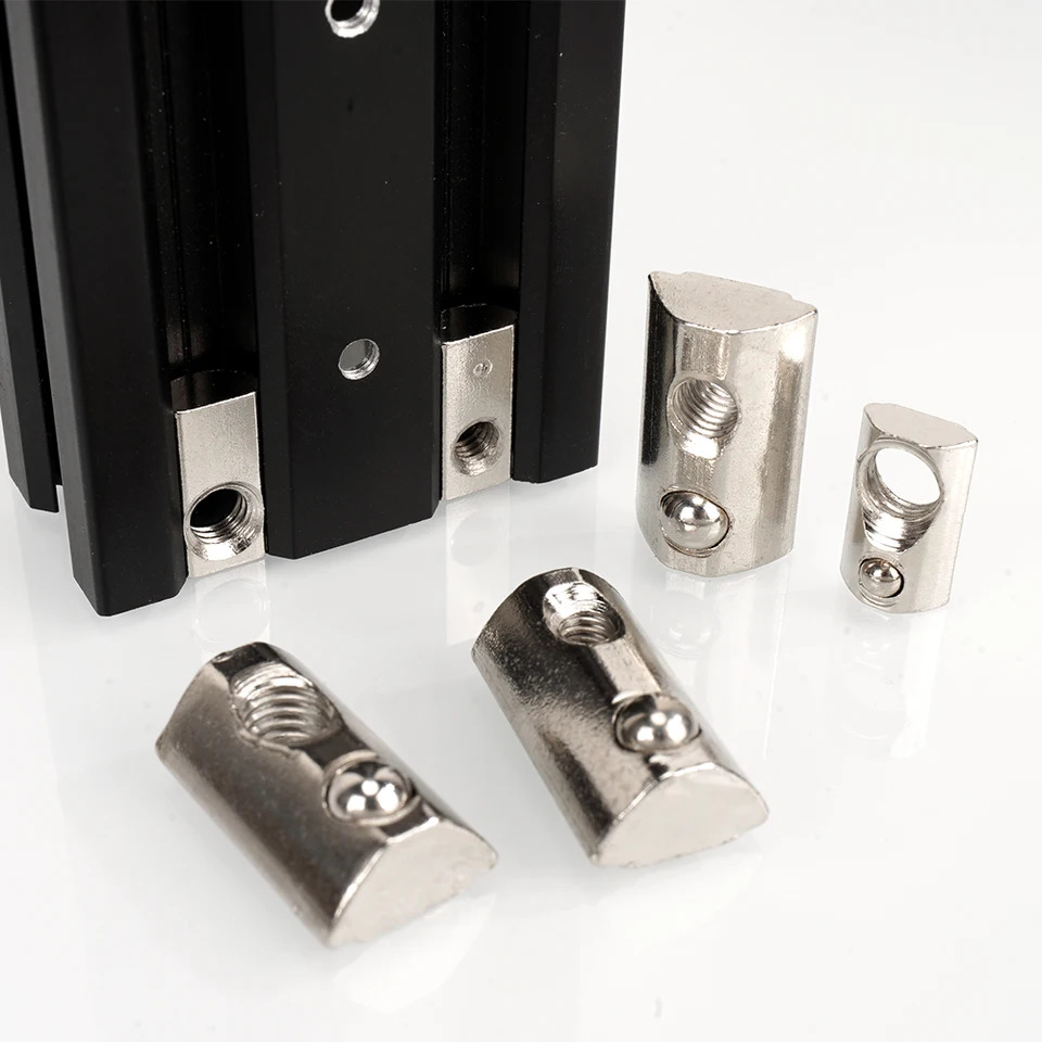 T-sleuf Hamer Moer M8 - Voor 10 mm Aluminium Profielgleuf