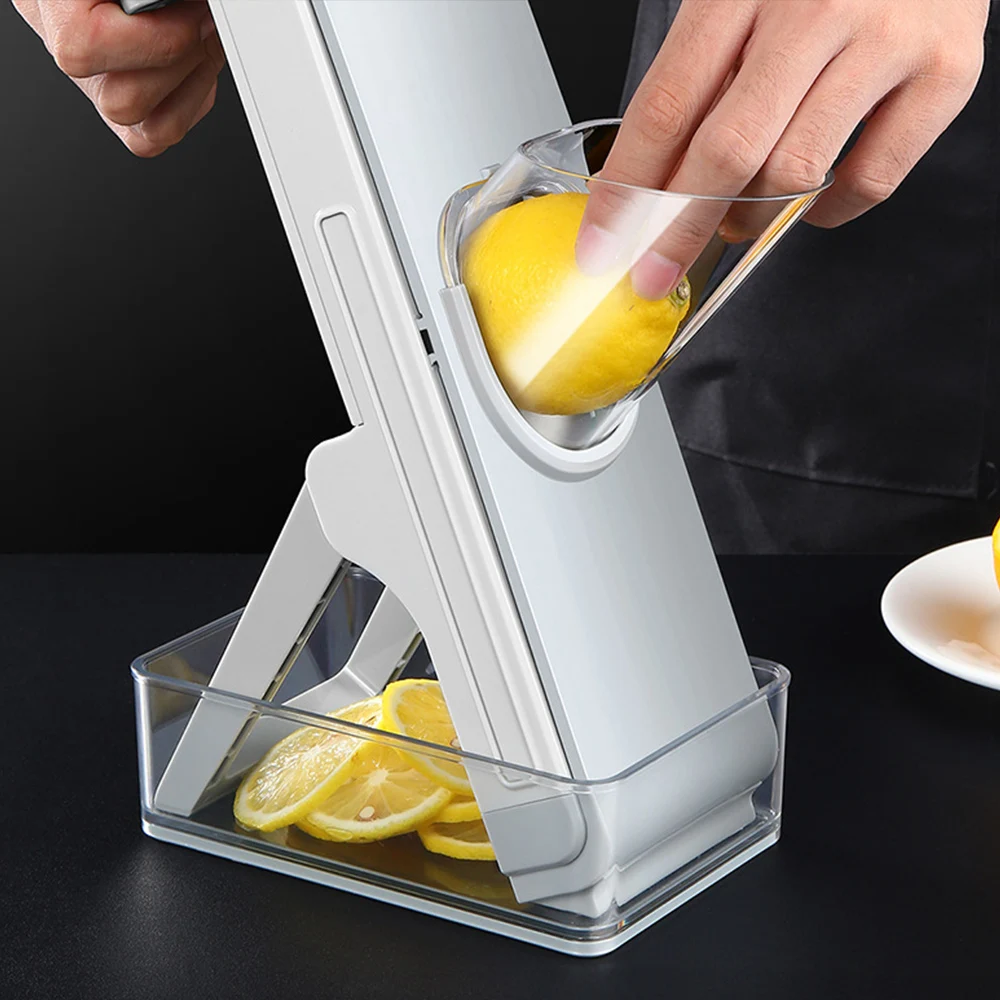 Multifunctional Vegetable Cutter Hand Operated For Kitchen Potato Onions Meat