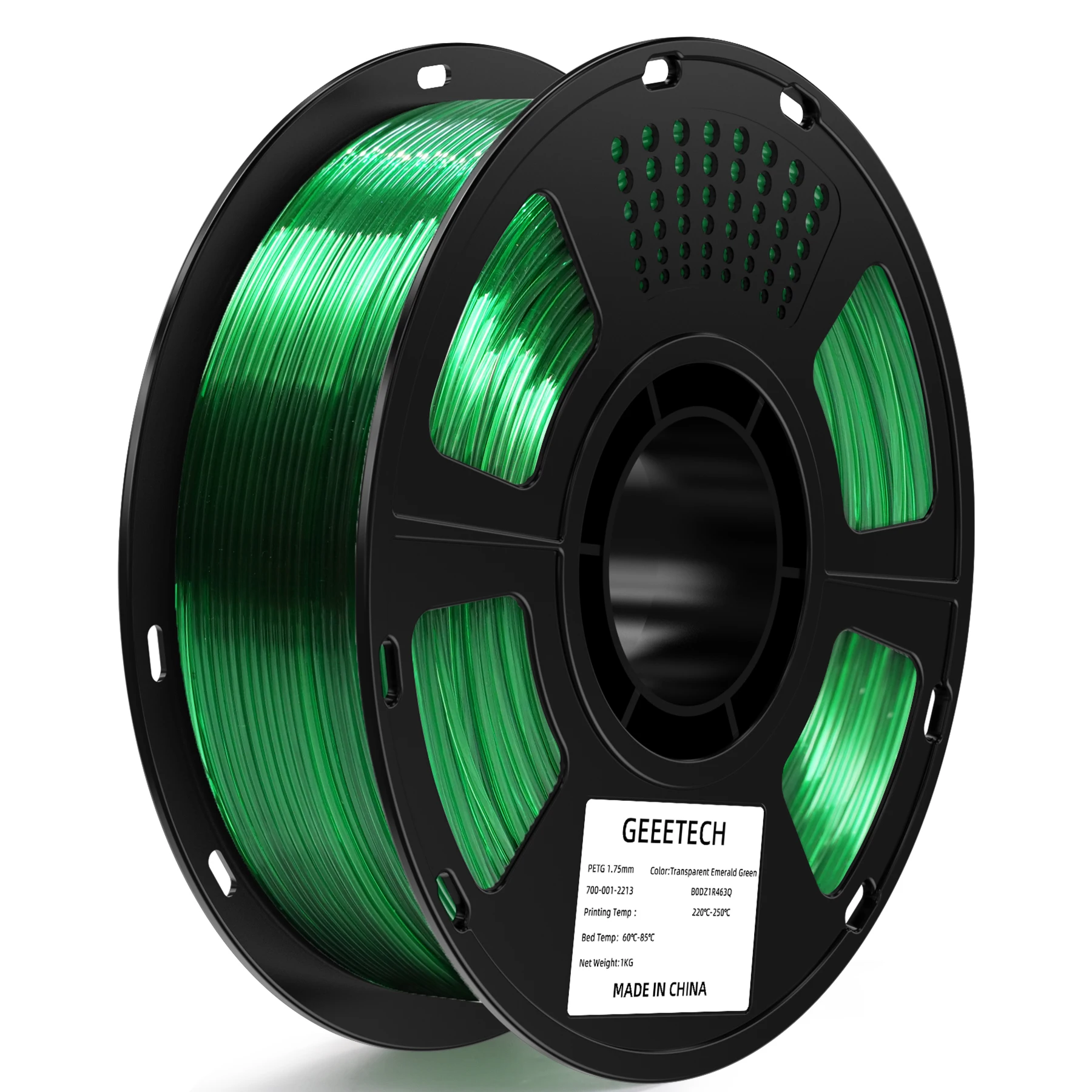 Vibrant PETG 3D Printing Filament - 1kg Spool, 1.75mm Diameter, Premium Quality