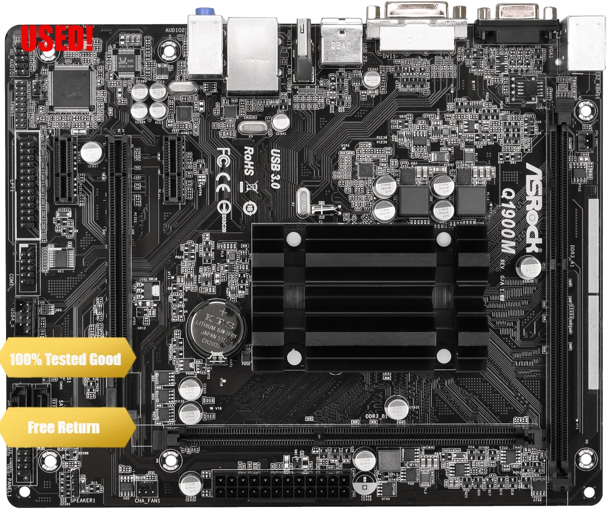 Integrado Quad-core Cpu Baixa Potência Ddr3 Aleatoriamente Enviar Aparência Marca J1900 Asrock-q1900m