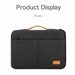 Shockproof Laptop Sleeve Bag - Sleek Notebook Pouch - 15.6 - inch (Black)