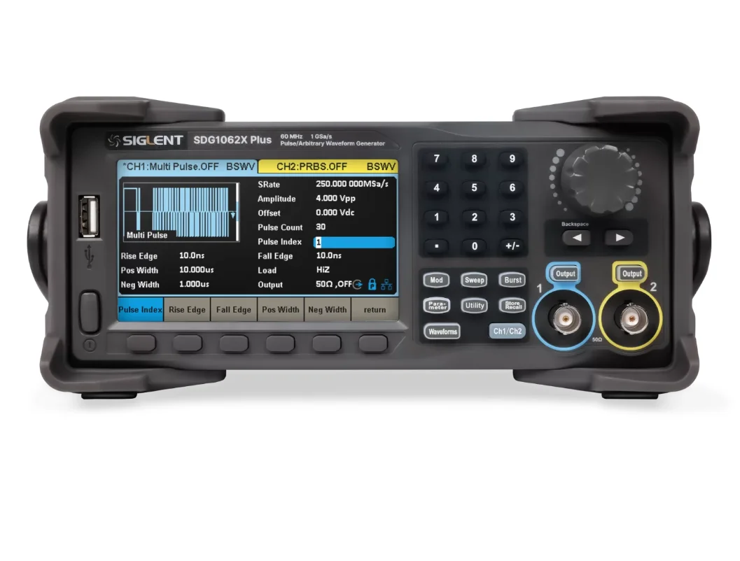 SDG1032X Plus Function/Arbitrary Waveform Generators 30MHz/1 GSa/s/2CH