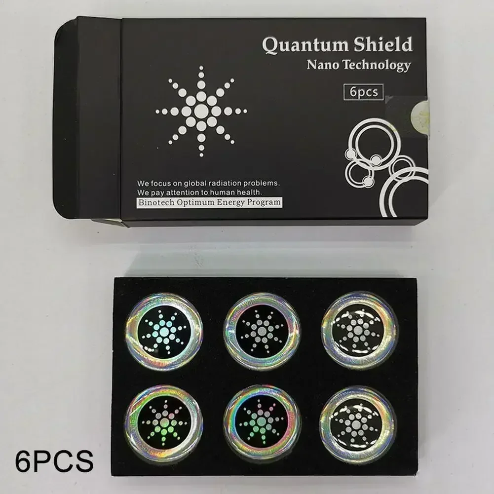 5G EMF Protection Radiation Shield Radiation Protection Scalar Energy Stickers 6 Stickers EMF radiation protection stickers