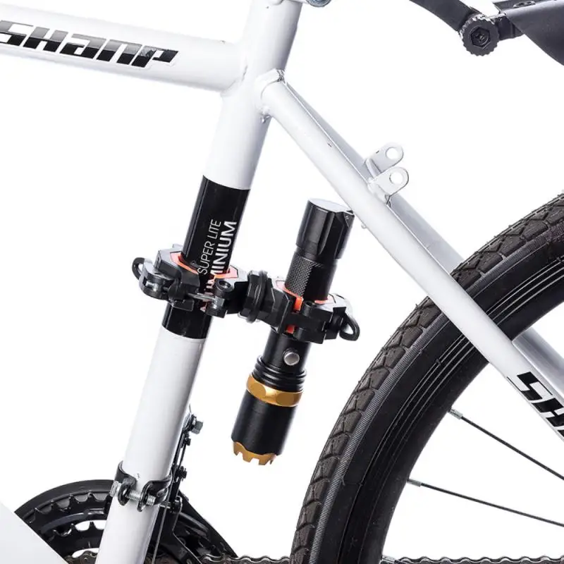 

Новый держатель для лампы фонарика вращающийся на 360 ° для езды на велосипеде