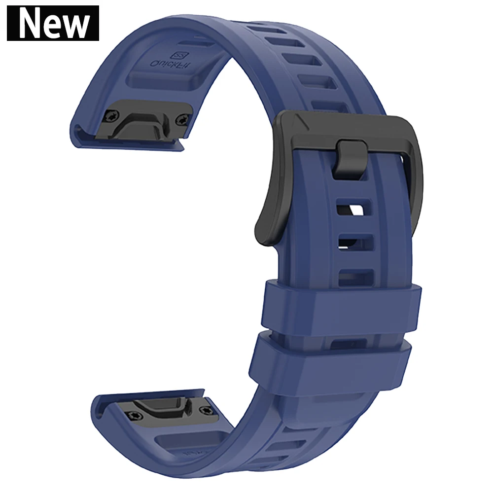 Durable QuickFit Silicone Watch Strap - 26mm/22mm