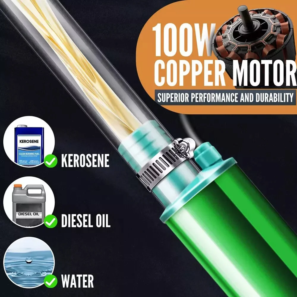 Pompa Diesel A Batteria Per Makita 18 V, Senza Fili, Autoadescante 380 W, 5-40 L/min, Per Gasolio E Cherosene, Esclusa Batteria
