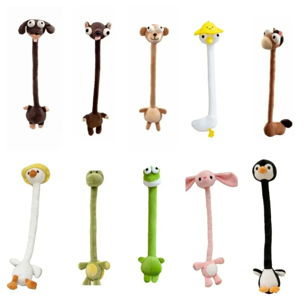 Funny Design Long Neck Animal Pendant White Color 40CM White Goose Bag Pendant Creative Gift Cute Style Cartoon Pendant