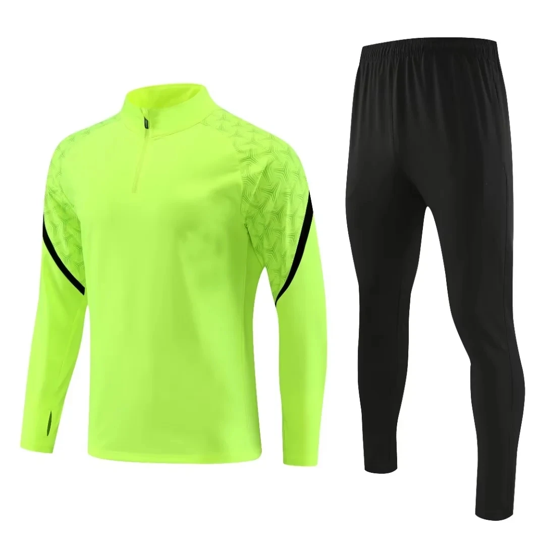 Warm Up Football Training Track Suits Kids Sport Soccer Tracksuit For Men