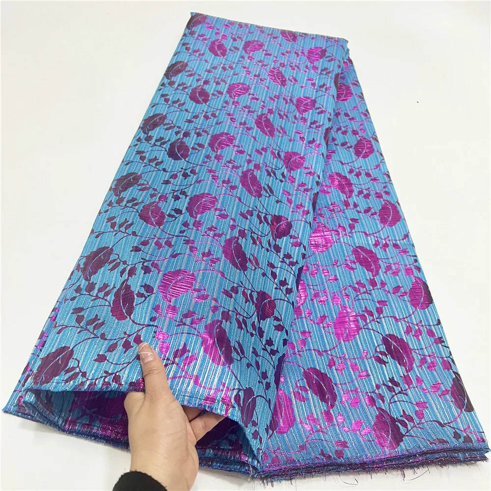 

Ulifelace French Tulle Organza Mesh Brocade Fabric 2023 High Quality Color Gilding Jacquard Tissue For Wedding Dresses OR4090