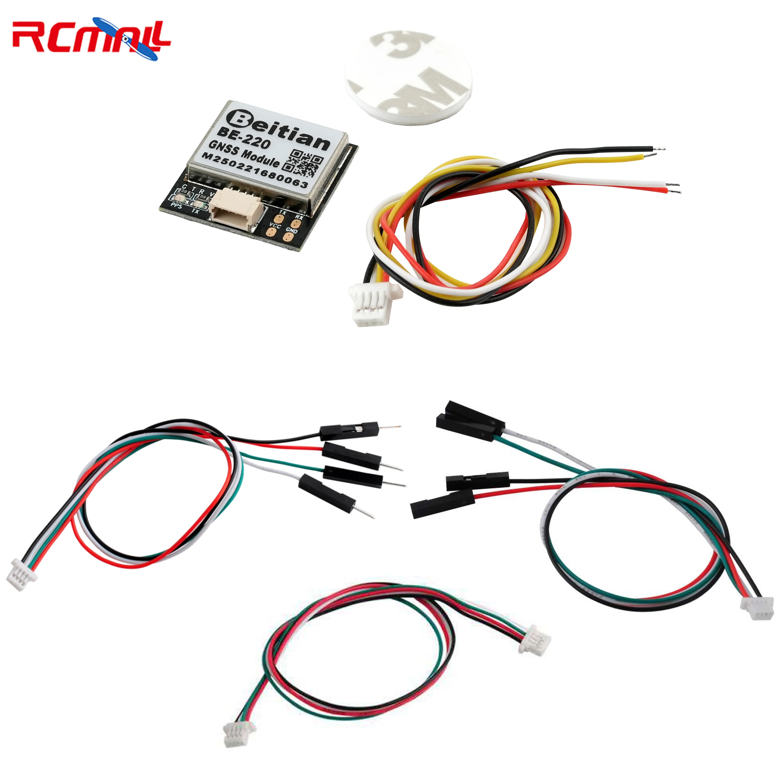 5PCS Beitian BE-220 GPS Module M10050 Chip Ultra-low Power GNSS Receiver without CompassFlash for Vehicle Drones